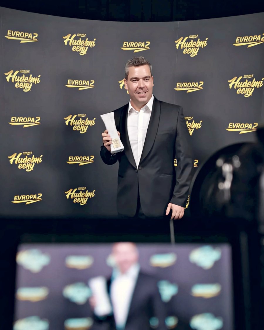 Ondra Vodný s cenou Domácí DJ roku, Hudební ceny rádia Evropa 2