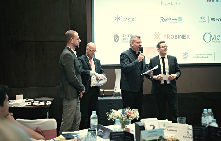 Czech Business Council — Dubaj — moderátor Ondra Vodný